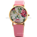 2015 New women geneva flower ladies watch